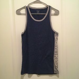 Calvin Klein Asymmetrical Tank Top / Sleep Shirt